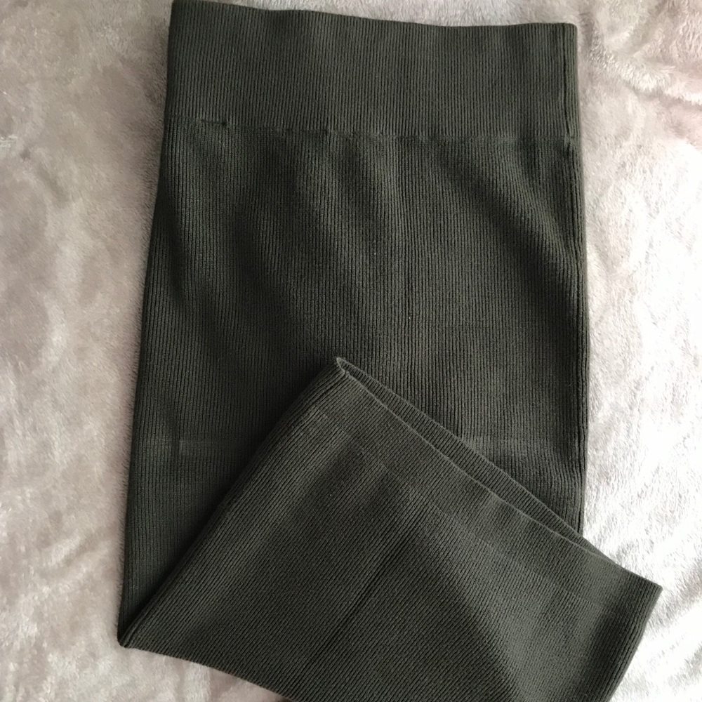 EXPRESS Heavy Knit Midi Skirt